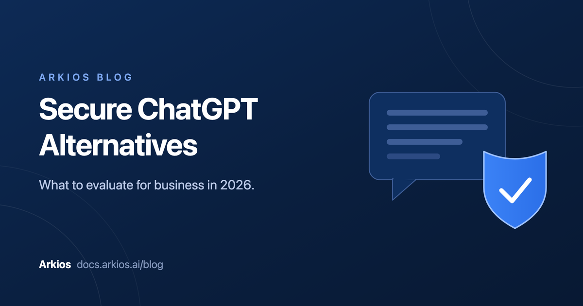 Secure ChatGPT Alternatives for Business: What to Evaluate in 2026