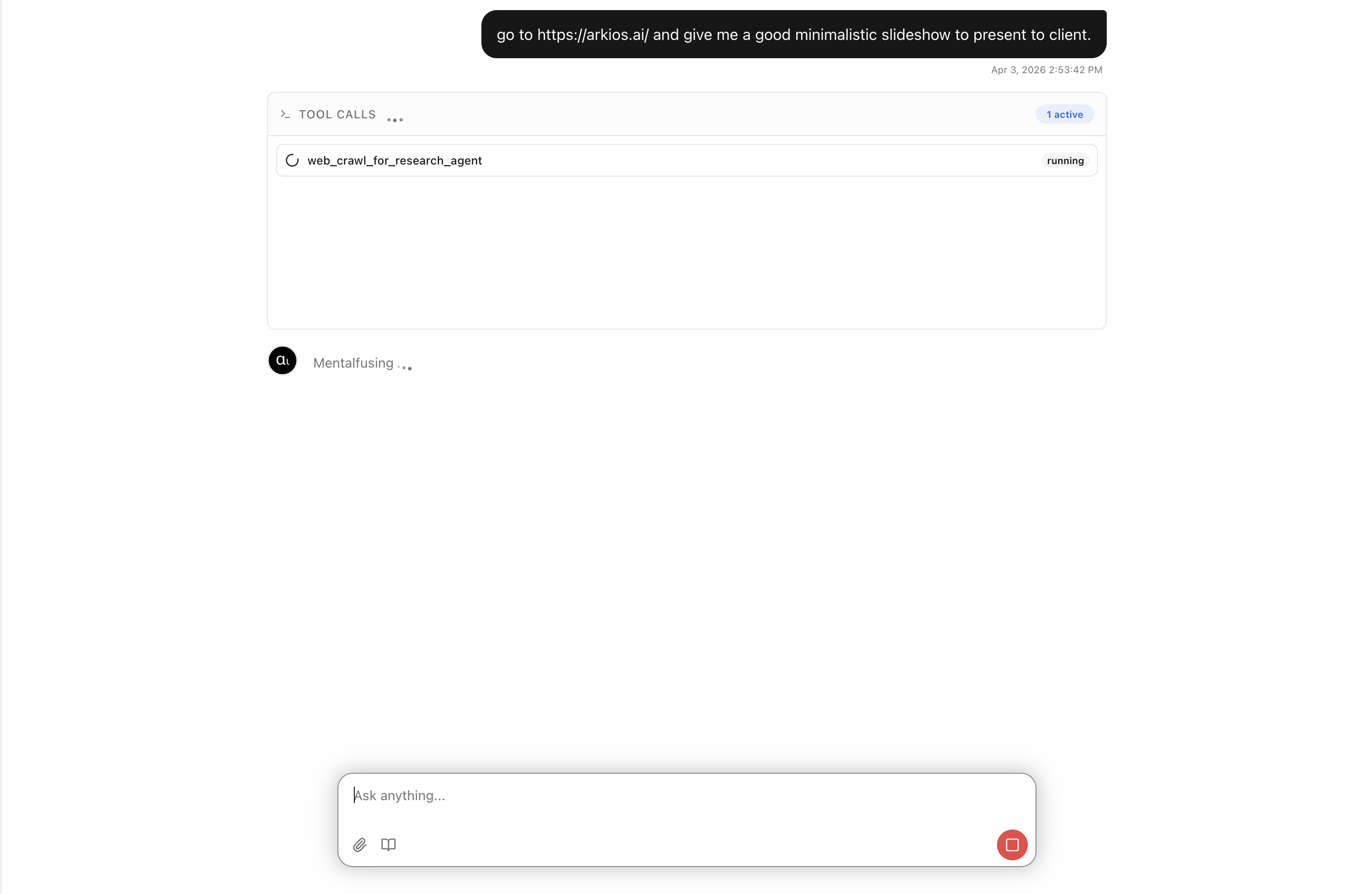Prompt used to create the presentation artifact