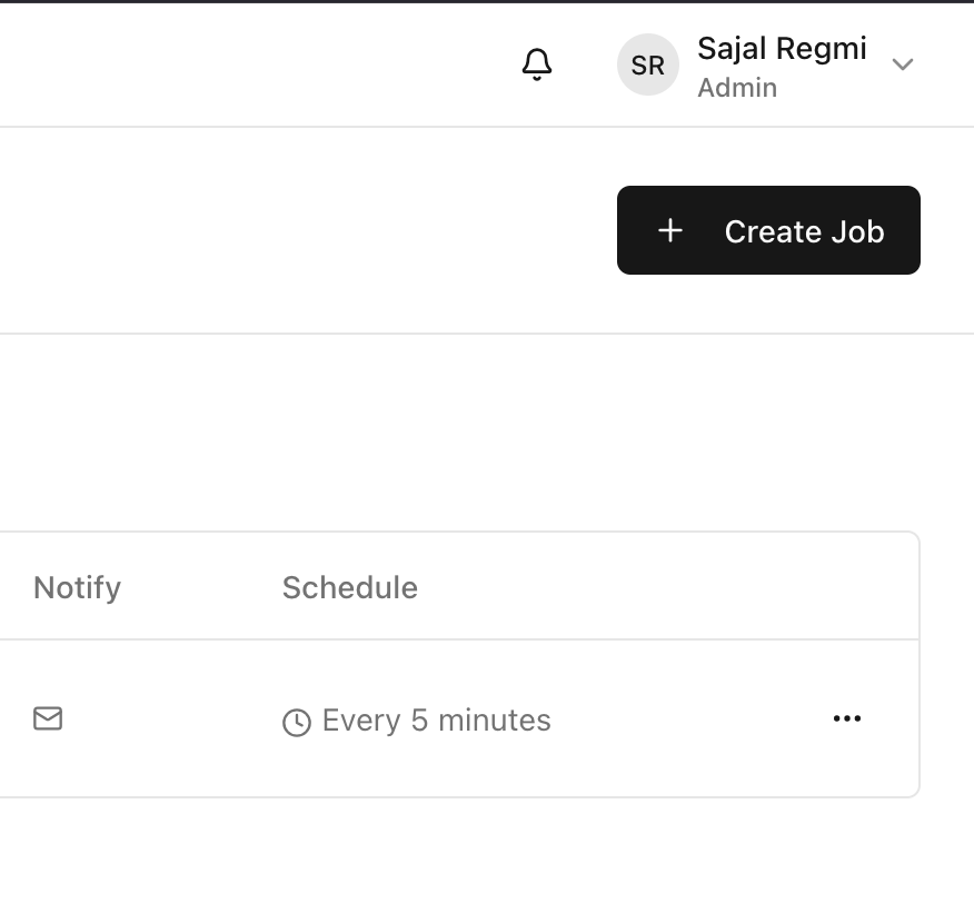 Create Job